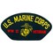 U.S.M.C. WWII Veteran Hat Patch 2 3/4&#x22; x 5 1/4&#x22;